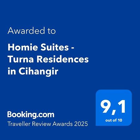 Homie Suites - Turna Residences In Cihangir Istanbul Exterior photo